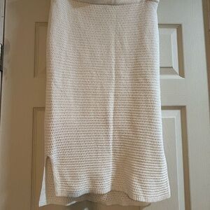 Simply Vera Vera Wang Textured Cream Pencil Skirt